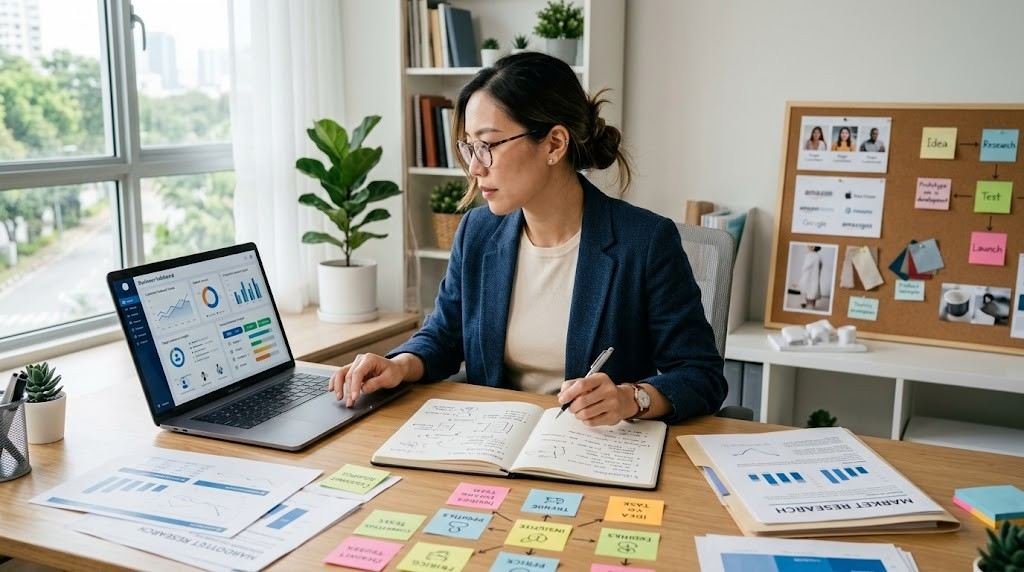 Validating a creative small business idea with customer research