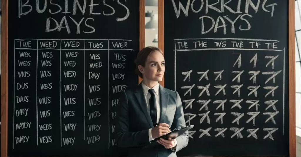 Business Days vs. Working Days What’s the Difference