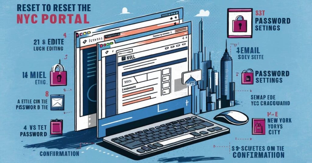 How to reset the password on the NYC portal! 