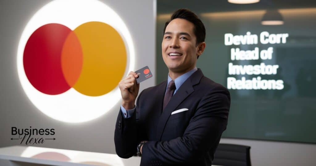 MASTERCARD FORGES AHEAD WITH DEVIN CORR AS NEW HEAD OF INVESTOR RELATIONS