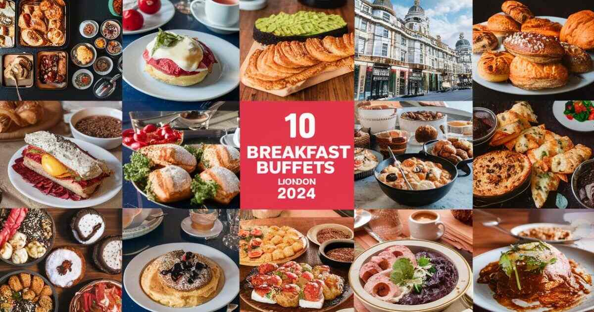 10 Best Breakfast Buffets in London: Start to Your Day in 2024