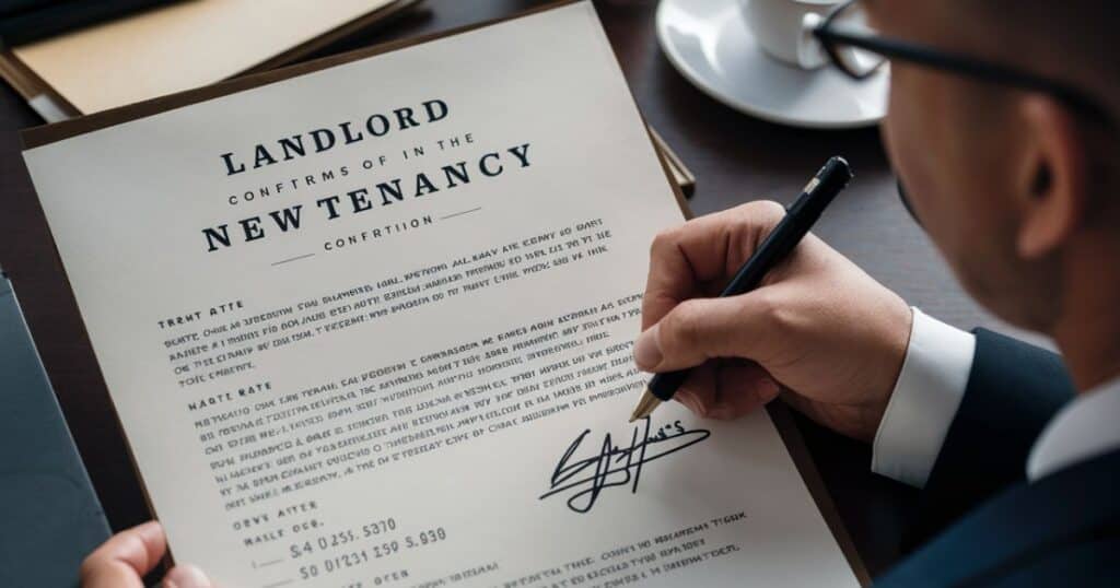 LETTER FROM LANDLORD CONFIRMING TENANCY