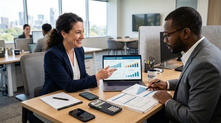 small business accounting fees and financial reports
