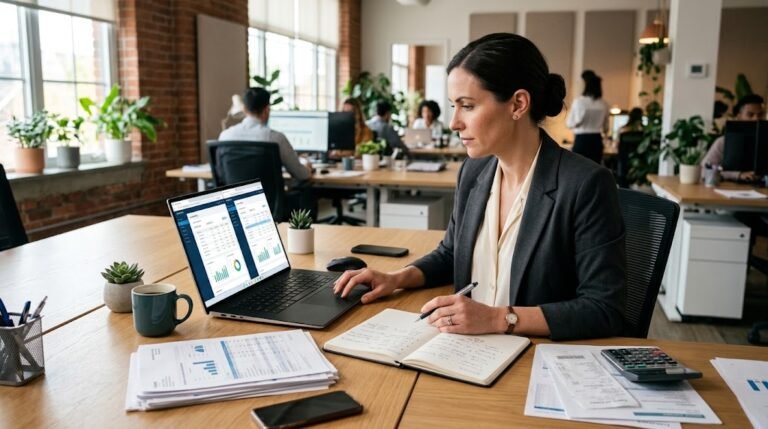 Small business owner deciding whether to hire an accountant