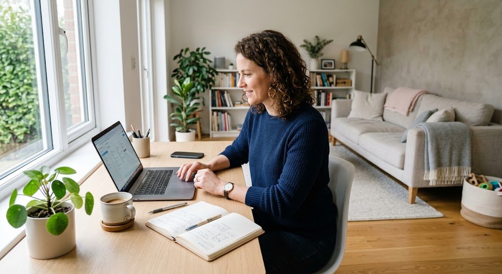 home entrepreneur balancing business and home life