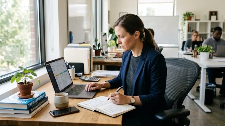 small business owner planning goals for motivation