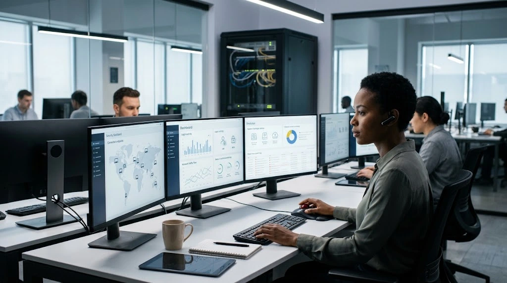 Business IT Services and Security: How IT Management and Cybersecurity Work Together