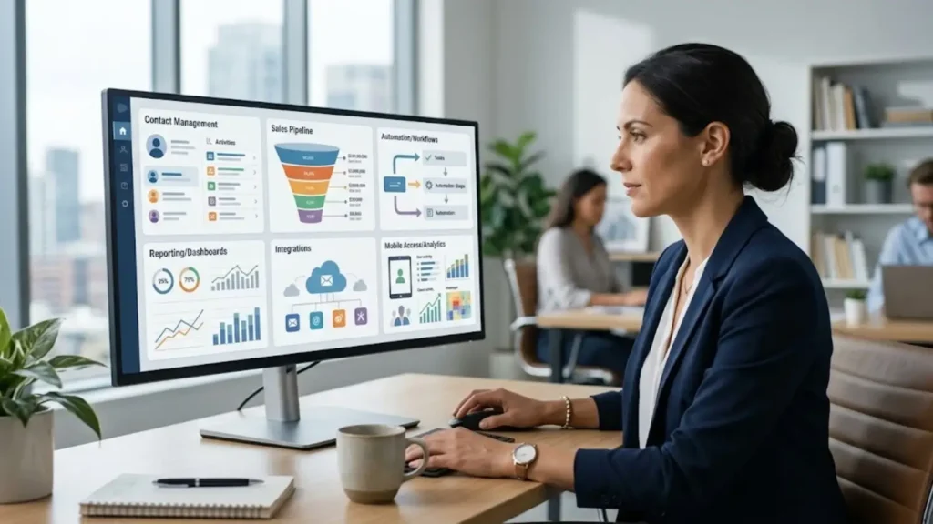 Best small business CRM software features comparison